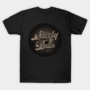 Steely First Name Retro Tape Pattern Vintage Styles T-Shirt